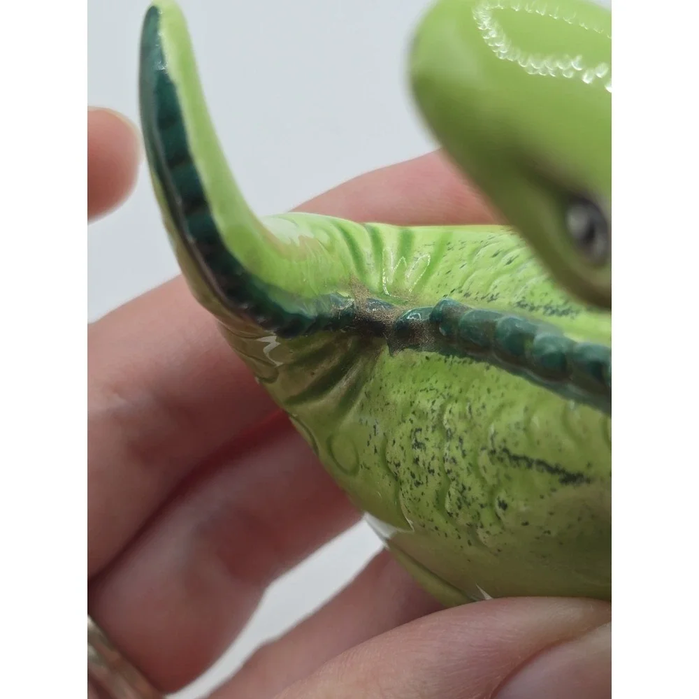 Vtg 1950s Puff & Stuff Dinosaurs Salt‎ and Pepper Shakers Japan Ceramic Single